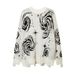 Men's ClothingFashion Personality Star Element Rotating Jacquard Ripped Long Sleeved Pullover Loose Casual Men's And Women's Sweater_viptrois.com