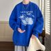 Men's Heavyweight Crewneck Sweatshirt – Oversized Fleece-Lined Pullover (Up To 5XL, Streetwear Essential)_viptrois.com