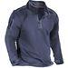 Pure 2025 Spring Autumn European And American Men's Fashion Export Independent Station T-Shirt Outdoor Zipper Pocket_viptrois.com