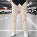 Men's Clothing Men's Trousers Light Luxury Summer Thin Men's Casual Pants Fashion Pants Slim Fit Casual_viptrois.com
