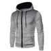 Pure Foreign Trade Cross-Border New Casual Sports Fitness Zipper Shirt/Autumn Winter Men's Sweatshirt_viptrois.com