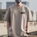 Extra large size 300 Jin 1977 cotton short-sleeved T-shirt men's top suede summer loose top half-sleeved fat trendy brand_viptrois.com