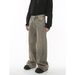 Men's Clothing New Four Seasons New Products Old Retro Loose Wide Leg Ins Denim Pants_viptrois.com