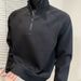 Loom Autumn Stand Collar Half-Zip Sweatshirt 2025 New Style Patchwork Long Sleeve Trendy Versatile Base Layer Men's Solid_viptrois.com