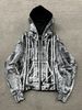 Unisex Heavyweight Hoodie With Detachable Zipper Design & Dystopian Print – Streetwear Essential For Winter_viptrois.com