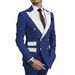Men's Clothing Two Piece Suit Wedding Groom Best Man Suit Men's Business Suit_viptrois.com