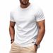 Men's Classic Style Light Luxury Loose Simple Quick Drying Trendy Short Sleeved Spot_viptrois.com
