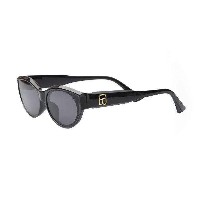 Popular Cat Eye Narrow Frame Small Frame Sunglasses High End Plastic Teeth Men And Women Street Shooting Sunglasses_viptrois.com