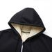 Men’s Fleece Hoodie Set | Winter Sherpa-Lined Zip-Up Jacket & Joggers (Grey/Black/Navy, XS-XXL)_viptrois.com