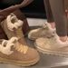 Women's Shoes Koala Cotton Shoes Women Autumn And Winter New Thick Soled Velvet Snow Boots Soft Leather And Cotton Sneakers Women_viptrois.com