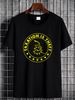 Taxation Is Theft Libertarian Political Funny Saying Joke Vintage Men's T-Shirt Slightly Versatile Comfortable Homme Graphic Breathable_viptrois.com