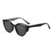 New Cat Eye Insert Street Sunglasses Trend Fashion Sunglasses Plain Rice Nail Glasses T1364_viptrois.com