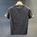 Summer New T-shirt Short-sleeved Men's Half-sleeved Printed Trendy Round Neck Trendy Brand Simple Fashion Versatile Casual T-shirt_viptrois.com