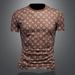 Men's Clothing Summer New Short Sleeved T Shirt Men's Trendy Fashion Round Neck Slim Fit Large Size All Match Men's Wear E2455_viptrois.com