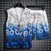 Men's Clothing casual sports suit boy summer short-sleeved T-shirt shorts junior high school students sleeveless running basketball uniform_viptrois.com