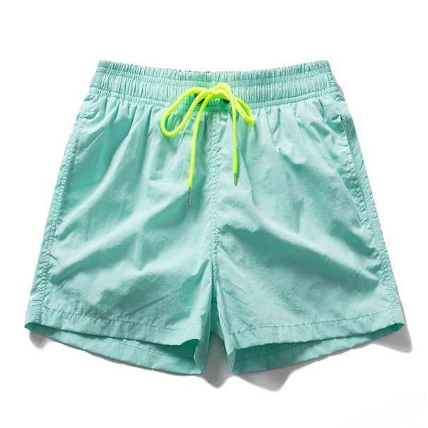 Men's Clothing Beach Pants Thin Summer Four Point Pants Trend New Loose Color Matching Casual Sports Men's Fashion Shorts_viptrois.com