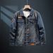 Pulse Spring Auumn Rero Denim For Men, Sylish Korean Version, Slim Fi, Trendy European And American Brand Moorcycle_viptrois.com