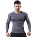 Multi Functional Fitness Suit Men's Four Season High Elasticity Breathable Quick Drying Long Sleeved Sportswear_viptrois.com