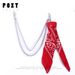 Rock Circle Bead Square Scarf Hip Hop Punk Metal Ring Pants Belt Waist Chain Trendy Men's Jeans_viptrois.com