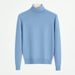 Unisex Style High Neck Sweater – Soft & Breathable Polyester Knit, Slim Fit Ribbed Hem, All-Season Essential_viptrois.com