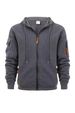 Pure Pure Cross-Border Spring And Autumn Hoodie With Zipper, Arm Pockets, Cardigan, Men's Sports Plus Size Casual Jacket_viptrois.com