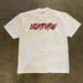 American Pure Cotton Playing Card Printing Short-sleeved T-shirt Men's Summer Ins Trendy Brand Casual Loose Round Neck Half-sleeved Top_viptrois.com