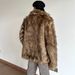 Men's Clothing Men's Fur Coat Autumn And Winter New Imitation Raccoon Fur Short Coat Wolf Fur Color Casual Warm Personality Jacket_viptrois.com