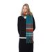 New European And American Foreign Trade French Classic Retro Imitation Cashmere Plaid Scarf Women's Winter Warm Fringed Scarf_viptrois.com