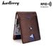 Card Holder Purse Wallets Men's Card Bag Carbon Fiber Rfid Anti-degaussing Money Clip Business Multi-card Wallet_viptrois.com