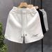 Men's Clothing Men's Summer Trendy Brand Embroidered Sports Pants Summer Fitness Breathable Loose Trendy Casual Shorts_viptrois.com