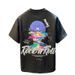 Men's Clothing Short Sleeved Ins Pure Cotton Tops Summer Men's Printed T Shirts Trendy Men And Women All Match Round Neck T Shirt Men_viptrois.com