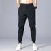 Men's Clothing Pants Men's Spring And Autumn Elastic Work Pants Loose Wear Resistant And Dirt Resistant Workers' Work Clothes_viptrois.com