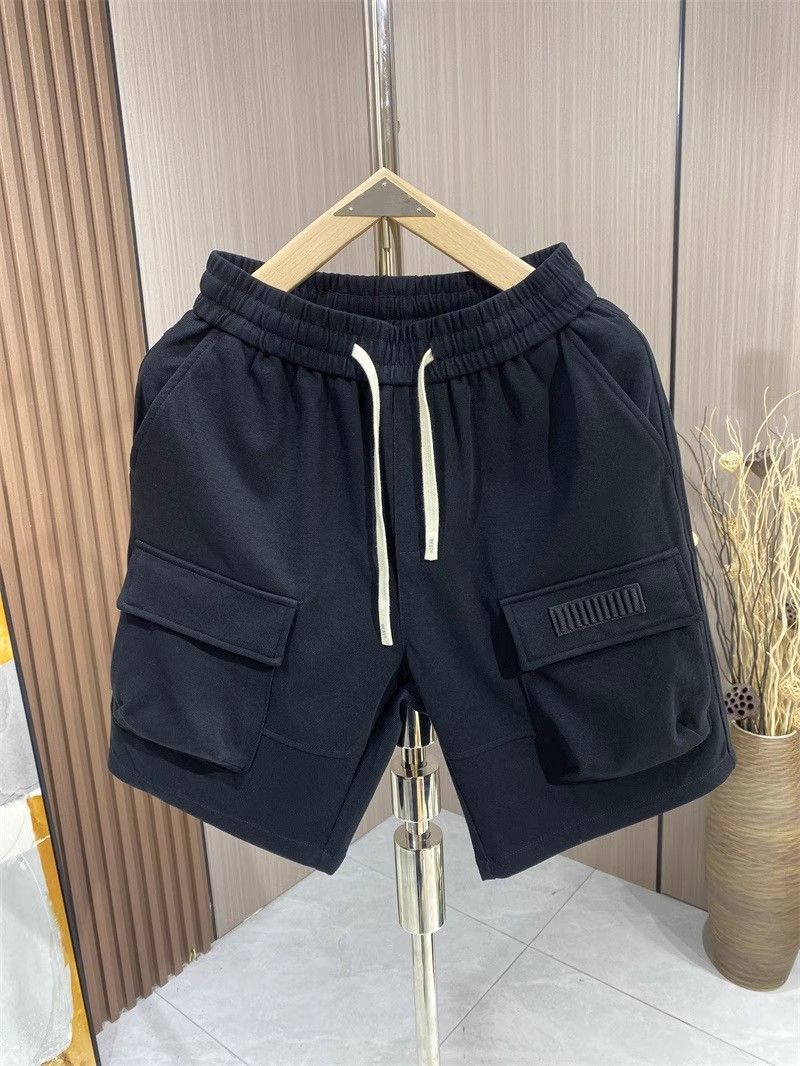 Summer Cargo Shorts For Men Casual Style Large Pockets Multi Pocket Design Youthful Five Point Pants_viptrois.com