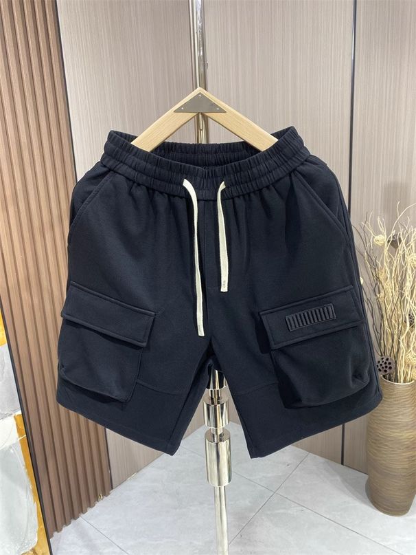 Summer Cargo Shorts For Men Casual Style Large Pockets Multi Pocket Design Youthful Five Point Pants_viptrois.com