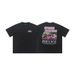 American Street Style Washed Printed Vintage Loose Short Sleeve T-Shirt Unisex Couple Versatile Top Autumn_viptrois.com