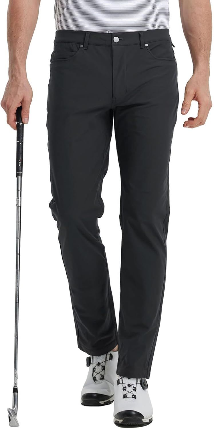 Men's Golf Lightweight Moisture-Wicking Business - 76.20cm 81.28cm / 86.36cm Stretch Wrinkle-Free Casual Formal Pants_viptrois.com