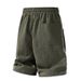 Men's Clothing Summer New Men's Casual Pants Color Matching Shorts Trendy Sports Slim Fit Large Size Shorts Men's Beach Pants_viptrois.com