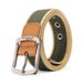 Men's and women's buck woven canvas casual work pans student jeans outdoor belt_viptrois.com