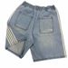 Men's Clothing Trendy Brand HCW Embroidered Denim Shorts Men's High Street Fashion Casual Versatile Loose Straight Shorts_viptrois.com