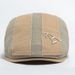 Beret Men's Camouflage Embroidery A Letter Sunshade Baseball Cap Cotton Fashion Outdoor Casual Forward Hat_viptrois.com