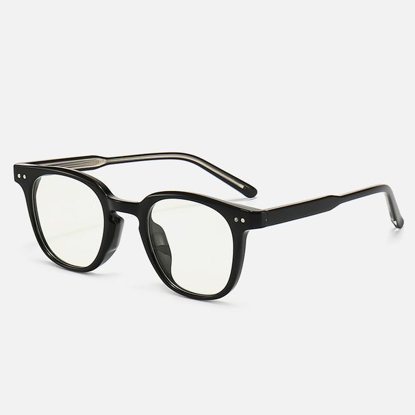 Women's Glasses New Fashion Popular Men's And Women's Glasses Frame Transparent Frame Flat Mirror Net Red GM Anti Blue Light Glasses Frame_viptrois.com
