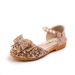 2024 Children's Princess Shoes Spring And Summer New Dance Soft Bottom Girls Korean Version Girls Single Shoes Sandals Crystal Bow_viptrois.com