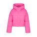 Men's Clothing Foreign Trade 2025 Korean Version Short Stand Collar Small Down Cotton Jacket Female Simple Loose Version Zipper Puffer Jacket_viptrois.com