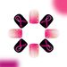 Short bright face square armour Europe and the United States cross-border foreign trade pink ribbon care women's health detachable wearable armour 24 _viptrois.com