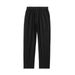 Men's Vintage Washed Cotton Cargo Pants – Classic Straight-Leg Workwear With Multi-Pockets (Black/Charcoal/Khaki/Heavyweight Options)_viptrois.com
