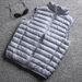 Anti-season Feather Cotton Clothes, Vest Men's Light And Thin Vest, Vest, Stand-up Collar Vest, Large Size Warm Autumn And Winter Jacket_viptrois.com