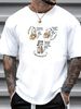 Archaeologist Funny Glass Archaeology Men's Cotton T-Shirt Stretched Slightly Comfortable Top For Everyday Wear Versatile Breathable Graphic Homme_viptrois.com