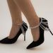 Shoe Accessories Temperament Multi Layer Tassel Hip Hop Anklet Female Exaggerated Personality Geometric Metal Chain Shoe Chain Xuerou Jewelry_viptrois.com