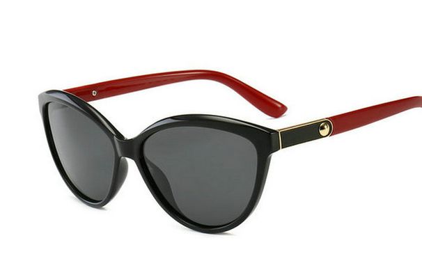 New Style Sunglasses For Women With Round Face Personality Leather Polarized Sunglasses Retro Sunglasses Anti Ultraviolet 8632_viptrois.com
