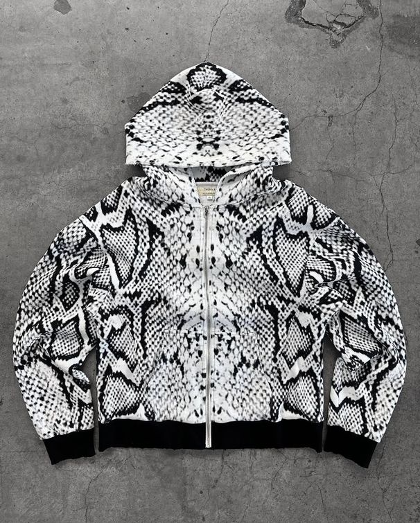 Gothic Unisex Hooded Zip-Up Sweatshirt With 3D Print - Dark Aesthetic Streetwear For Men & Women_viptrois.com